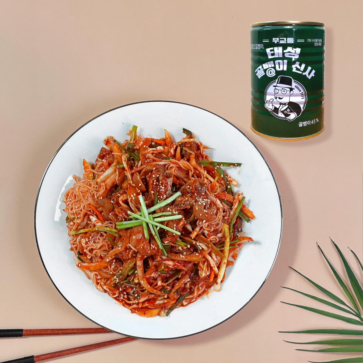 태성골뱅이 신사 통조림 400g