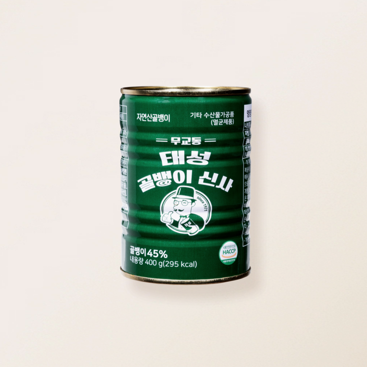 태성골뱅이 신사 통조림 400g