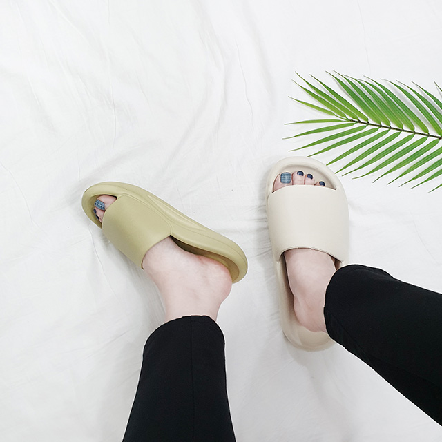 도리 층간소음방지 거실화 통통 쿠션 슬리퍼 3cm