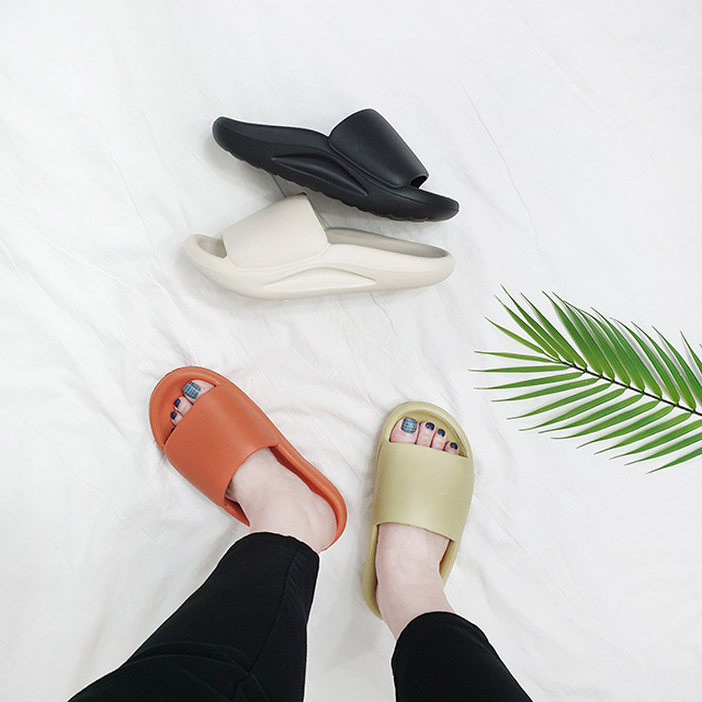 도리 층간소음방지 거실화 통통 쿠션 슬리퍼 3cm