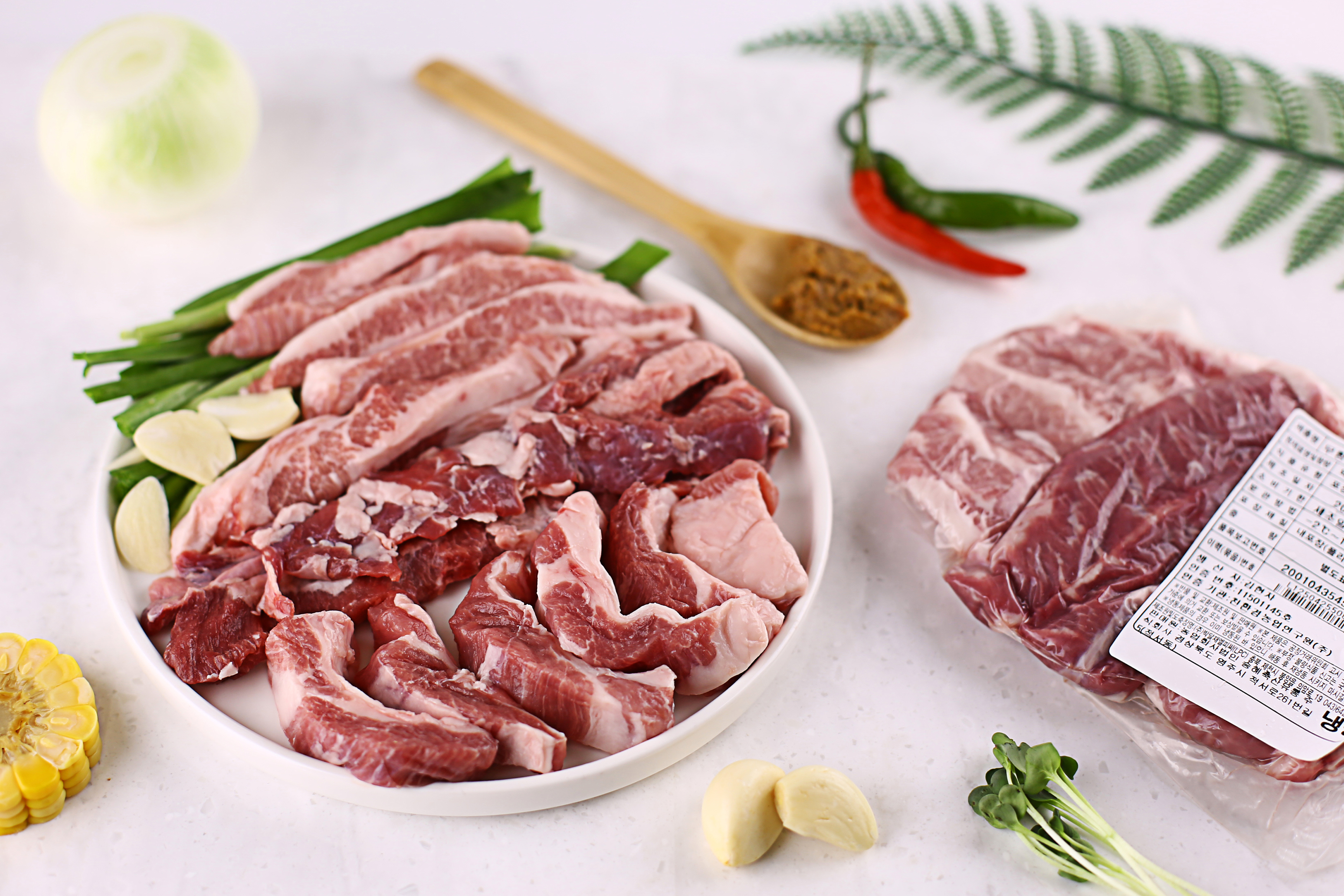 [승혜축산] 무항생제 한돈 특수모듬(냉장) 600g