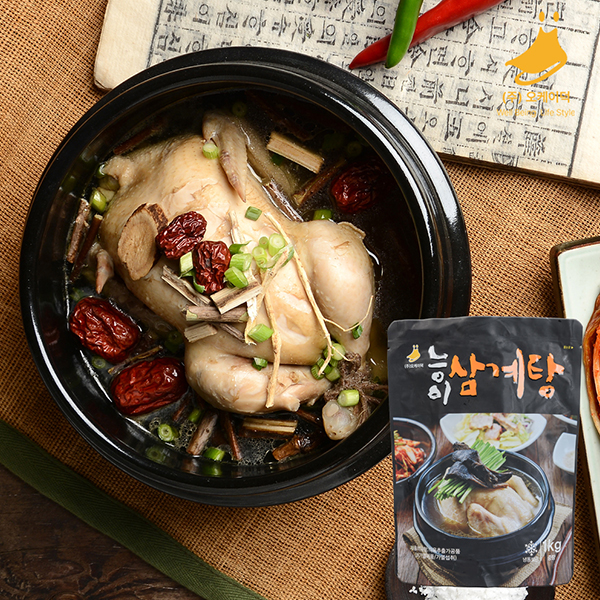 더위보양식 능이삼계탕 1.2kg