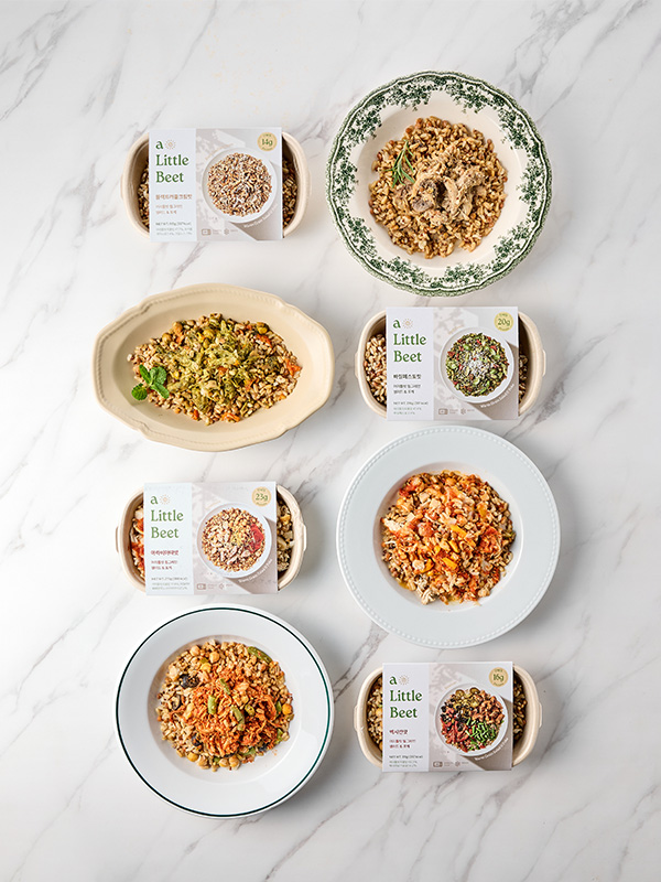 [4입구성팩] 어리틀빗 웜그레인샐러드