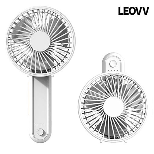 [1+1] 르오브 180도 접이식 휴대용 선풍기 3000mAh