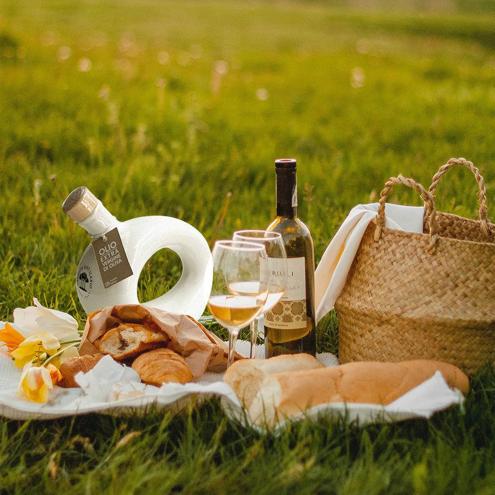 테누타 산틸라리오 데노촐라타 엑스트라버진 올리브오일 비앙코 400ml