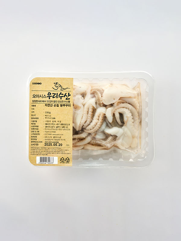 자연산 손질 왕쭈꾸미 (330g 이상)