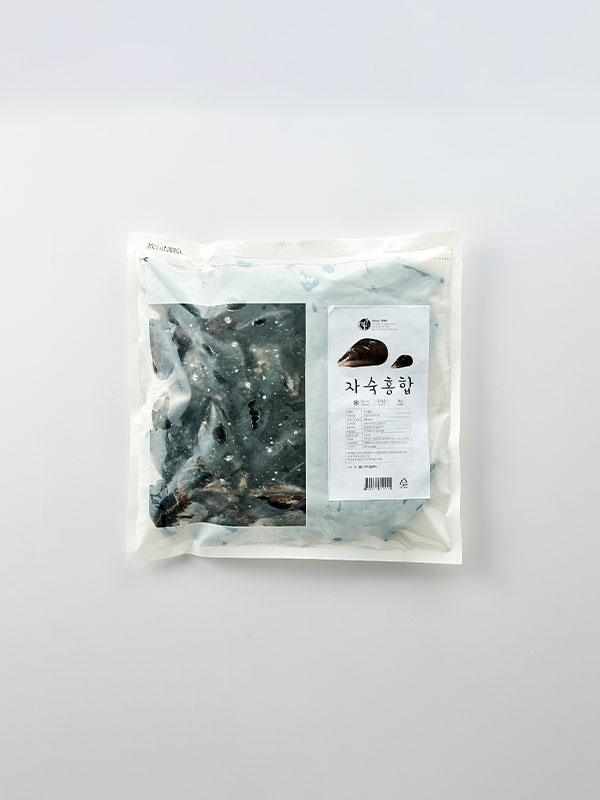 국산 자숙 피홍합 (냉동, 1kg)