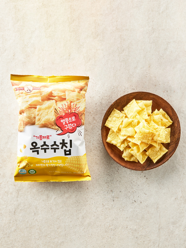 기름제로 옥수수칩 과자, 60g, 1개