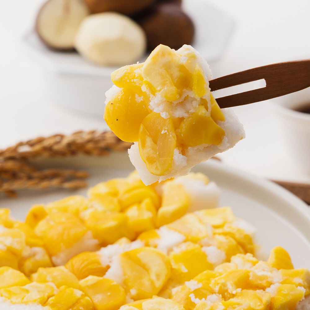 부드러운 밤 쏙 박힌 밤설기&쑥밤설기 55g X 12개입