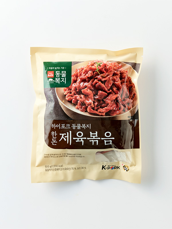 동물복지 한돈 제육볶음(500g) l 하이포크