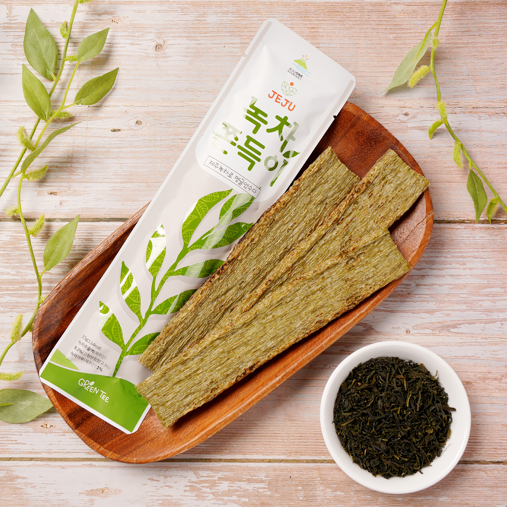 쫀득한 제주 녹차쫀득이 1박스 (18g x 15개입)