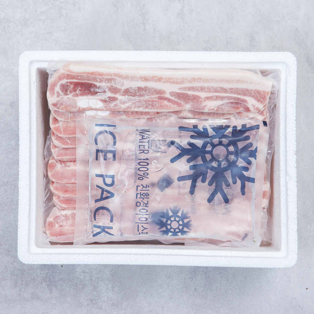 냉동 삼겹살 수입 대패 삼겹살 냉삼 1kg 구이용