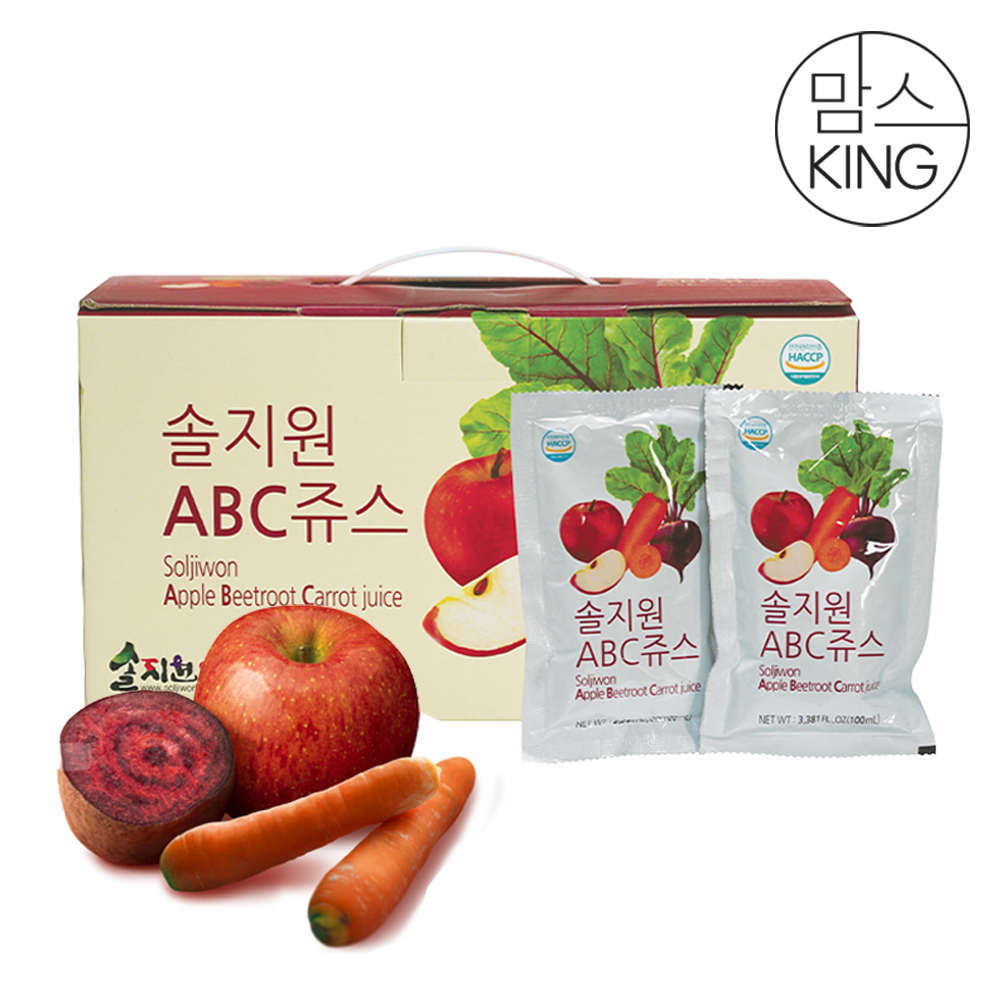 [맘스킹]솔지원 ABC 주스 100ml 30포