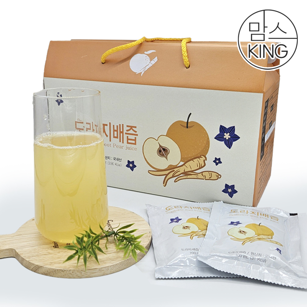 [맘스킹]솔지원 도라지배즙 100mlX30포