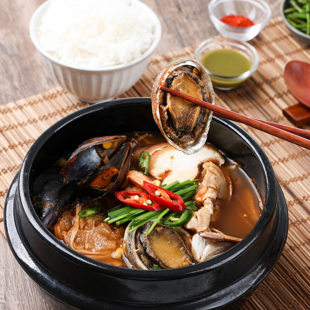 손질완료 푸짐 해물탕 2인분 850g 백년가게