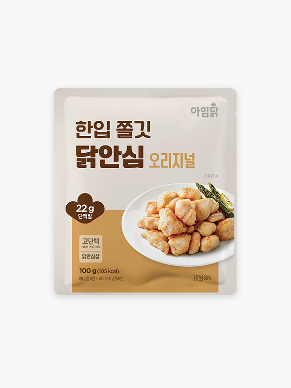 한입쫄깃 닭안심 오리지널 (100g)