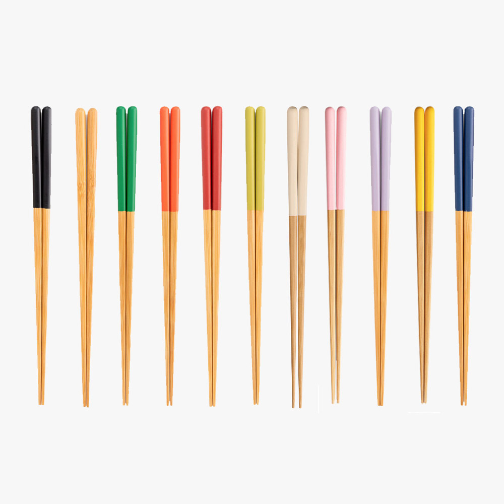 야마치쿠 강코 슬림 대나무 젓가락 23cm 11color 대표이미지 섬네일