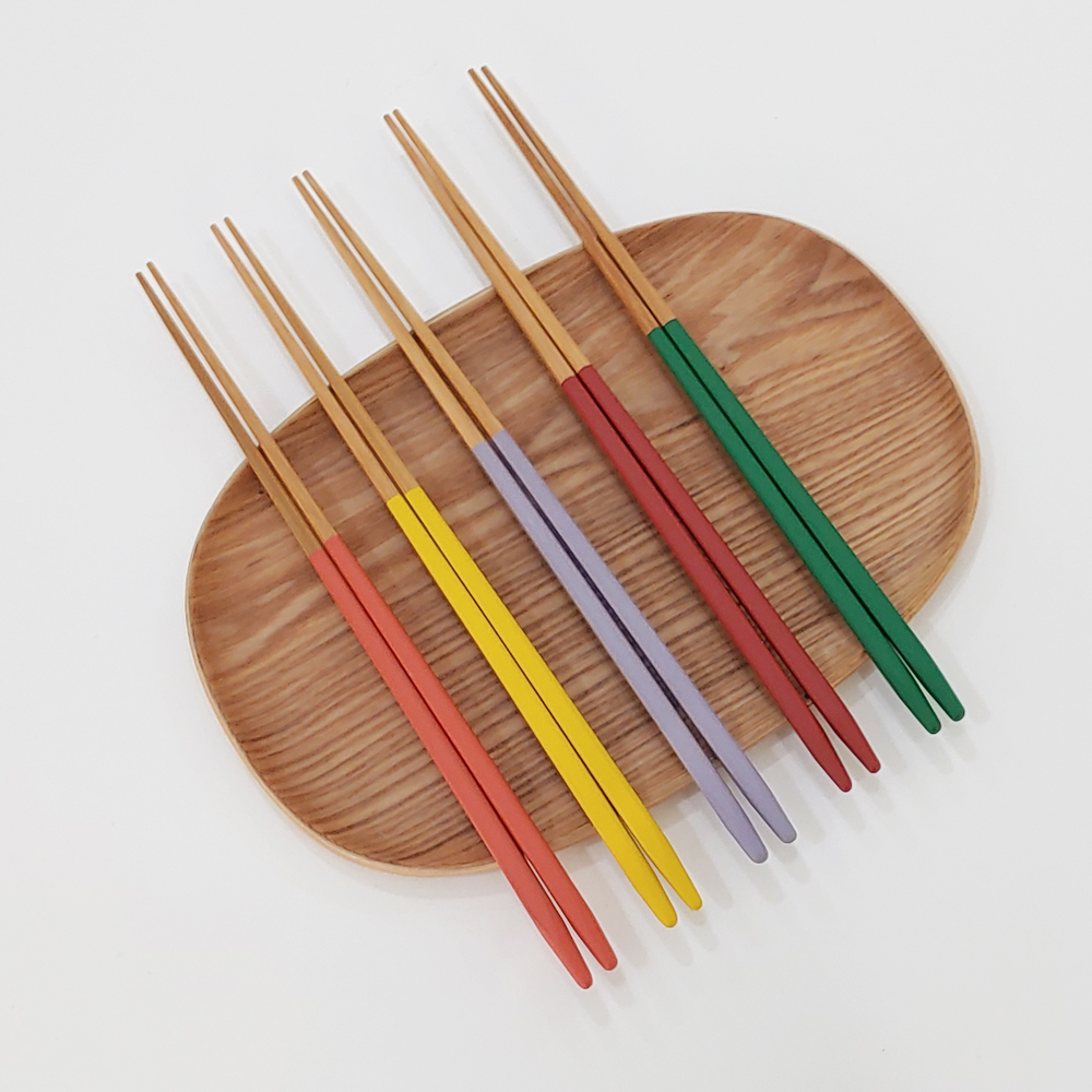 야마치쿠 호소케즈리 대나무 젓가락 23cm 8color