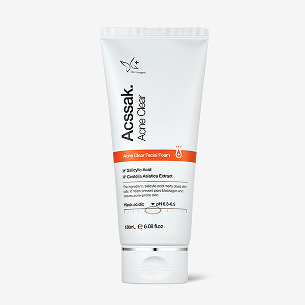 더마겐 아크싹 클렌징폼 180mL + 비채안 포어토닝 모공 크림 80g