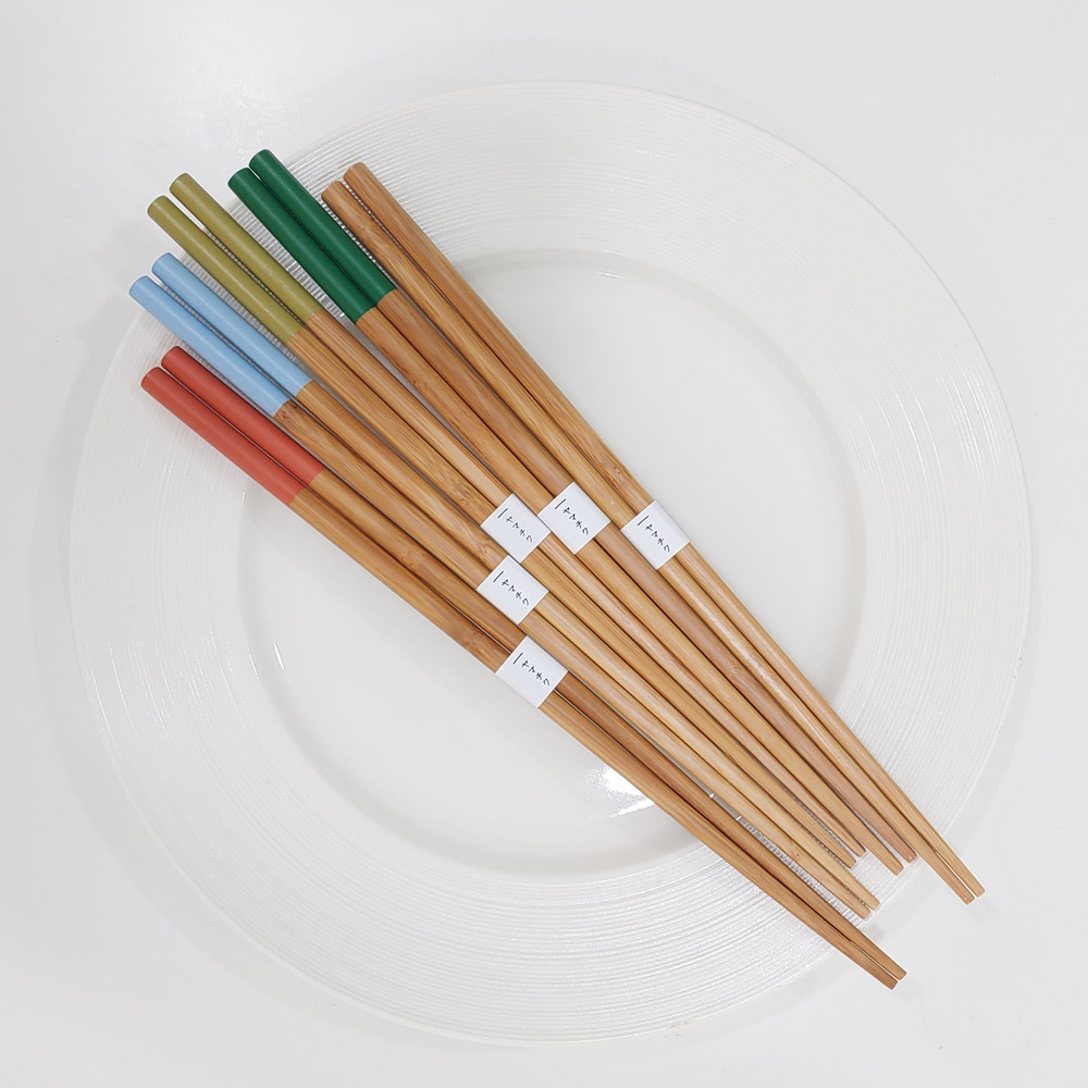 야마치쿠 스스케 대나무 요리용 젓가락 30cm 5color