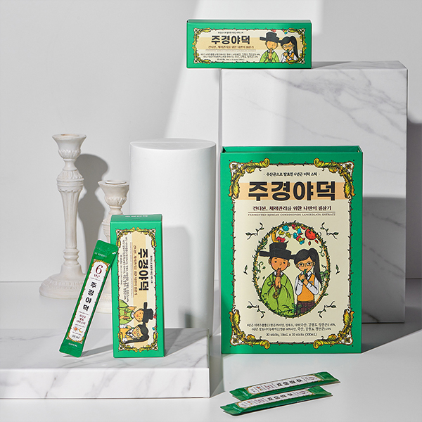 주경야덕 6년근 발효더덕 10ml x 30포 컨디션 체력관리 (쇼핑백포함)