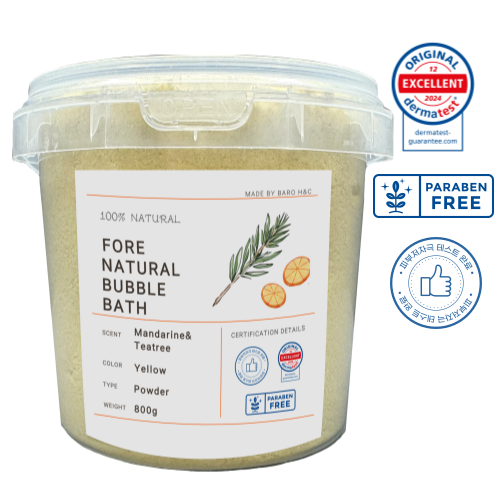 포레 천연 거품 입욕제