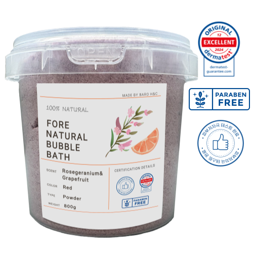 포레 천연 거품 입욕제