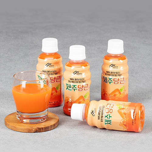 밀양한천 제주당근 주스 180ml 4병 햇당근