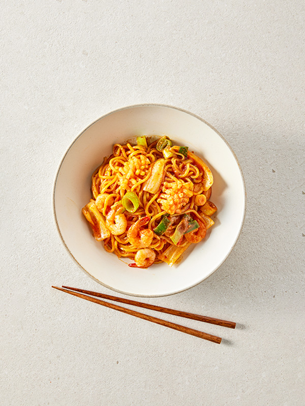 바른식 불맛 해물 볶음 짬뽕면 (2인분/생면밀키트)