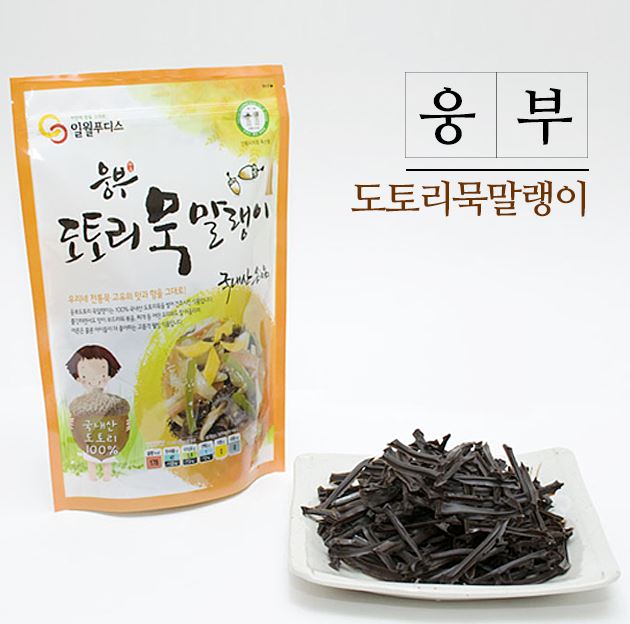 웅부 도토리묵말랭이 건조묵