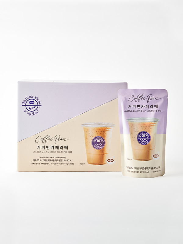 커피빈 카페라떼 파우치(190mLX10P)