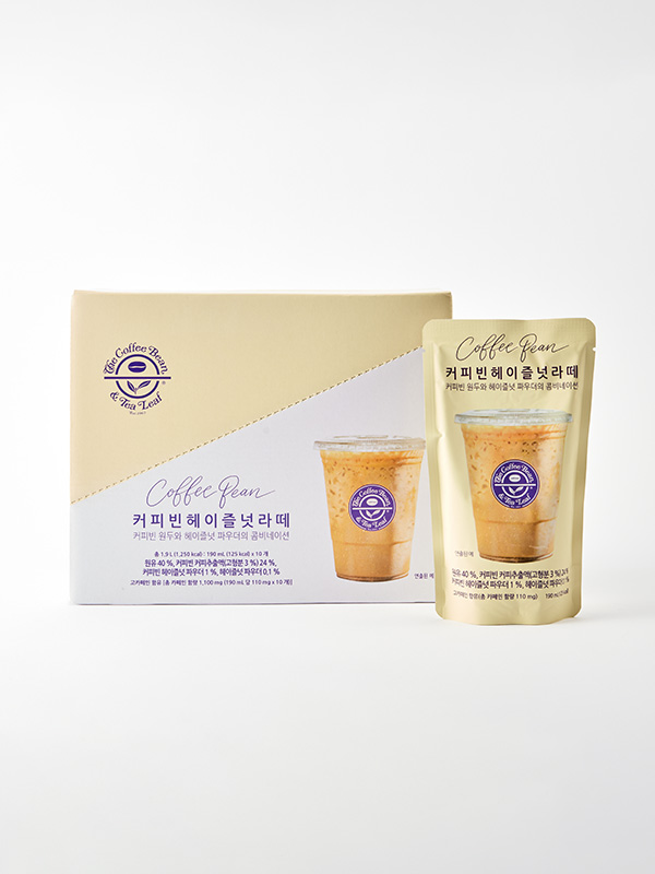 커피빈 헤이즐넛라떼 파우치(190mLX10P)