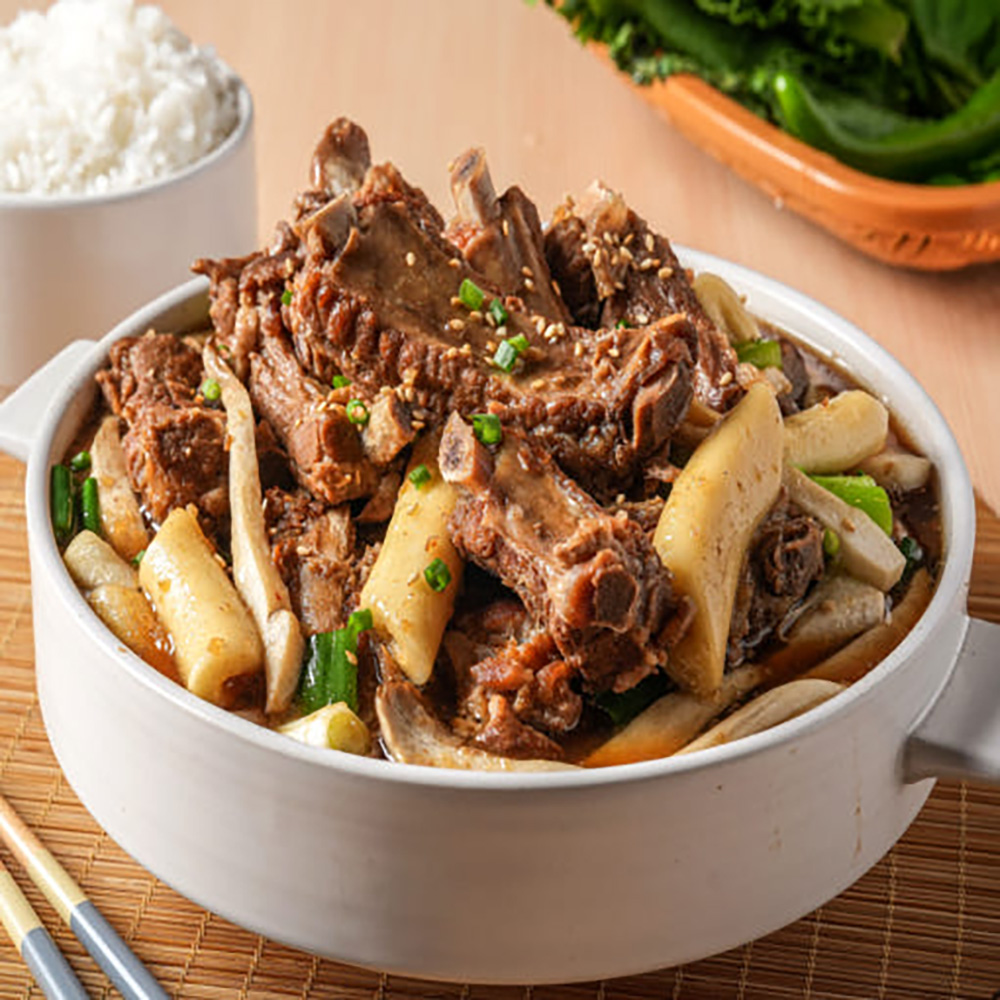 [팔덕식당]안양 줄서는 맛집, 팔덕식당 등갈비찜 500g 1kg 1팩 선택