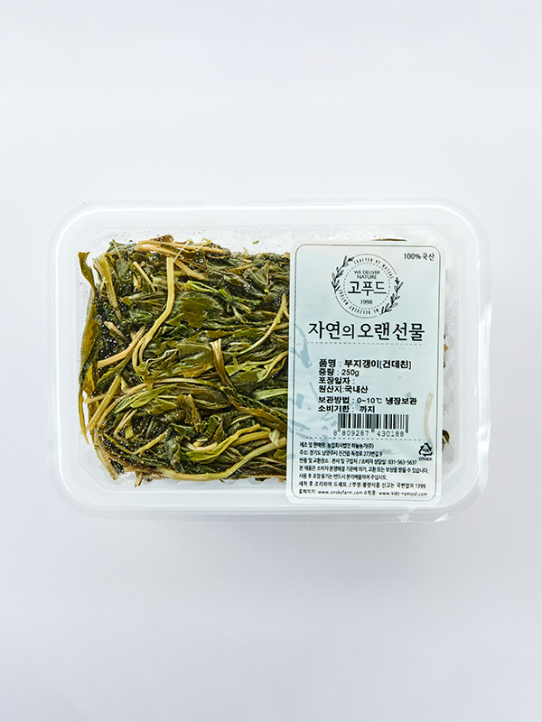 국산 데친 부지갱이 (250g)