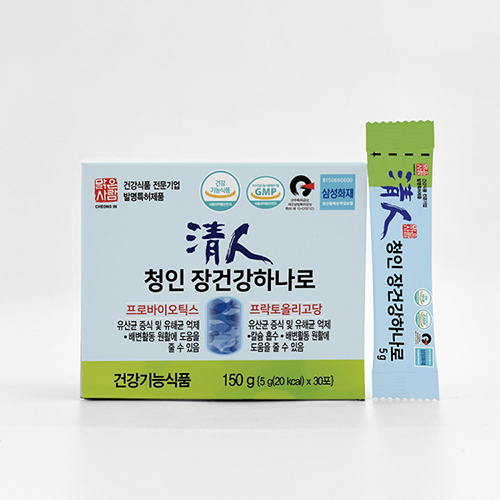 청인 장건강하나로 30포(15일분) 12종 알파혼합유산균