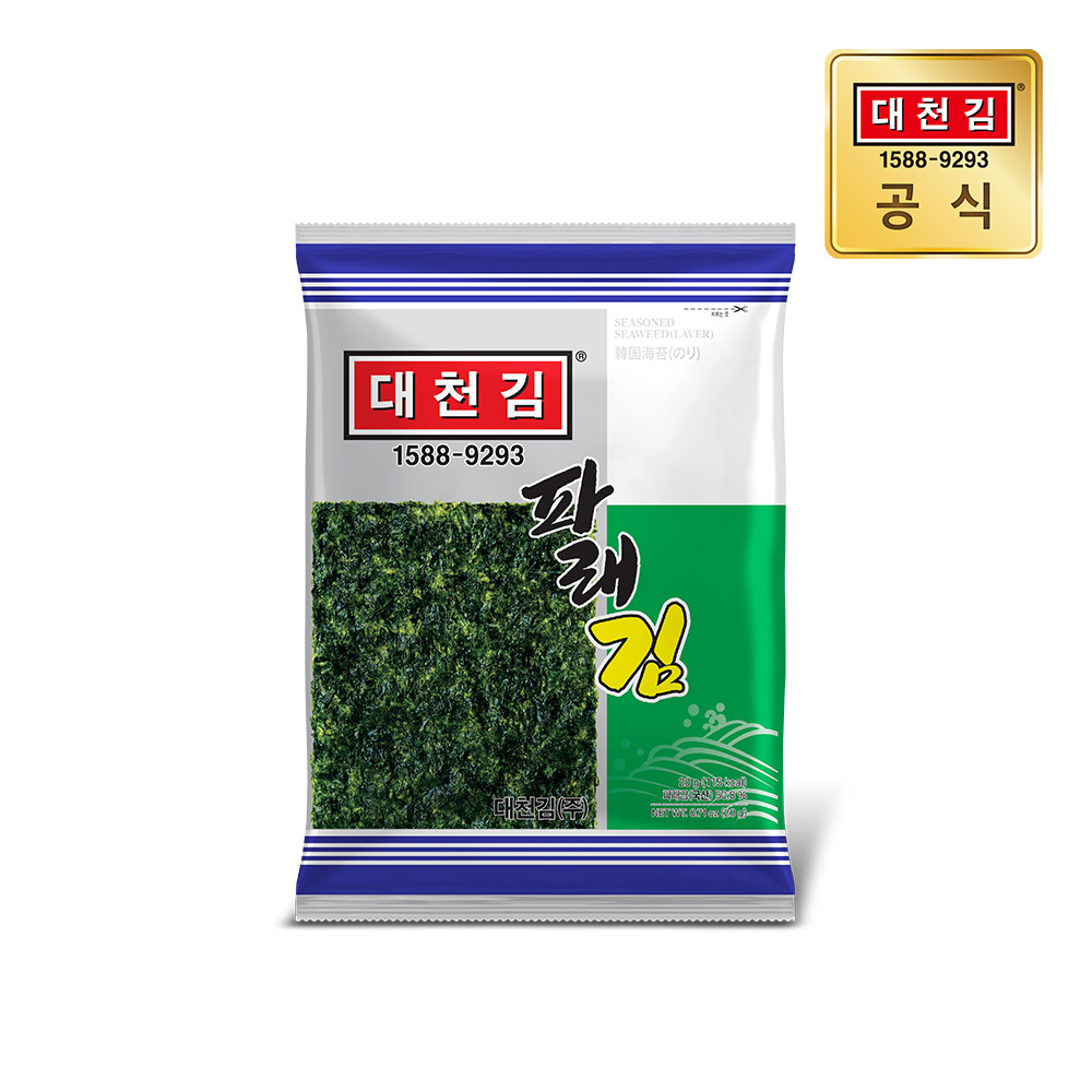 [406] 대천김 파래김 20g × 30봉