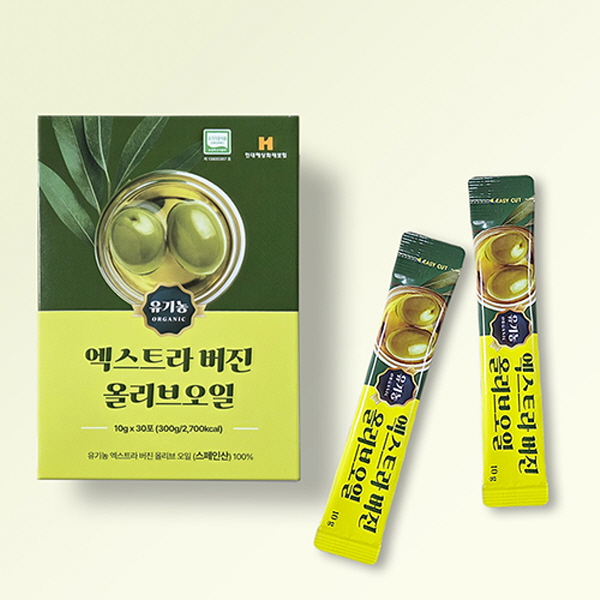 유기농 프리미엄 엑스트라버진 올리브오일 스틱 10gX30포