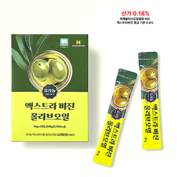 유기농 프리미엄 엑스트라버진 올리브오일 스틱 10gX30포