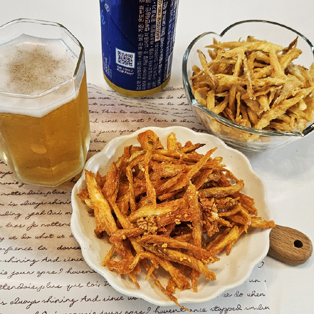 [프리본] 고소하고 바삭한 땅콩먹태(달콤한맛/매콤한맛) 30gX5봉 / 10봉
