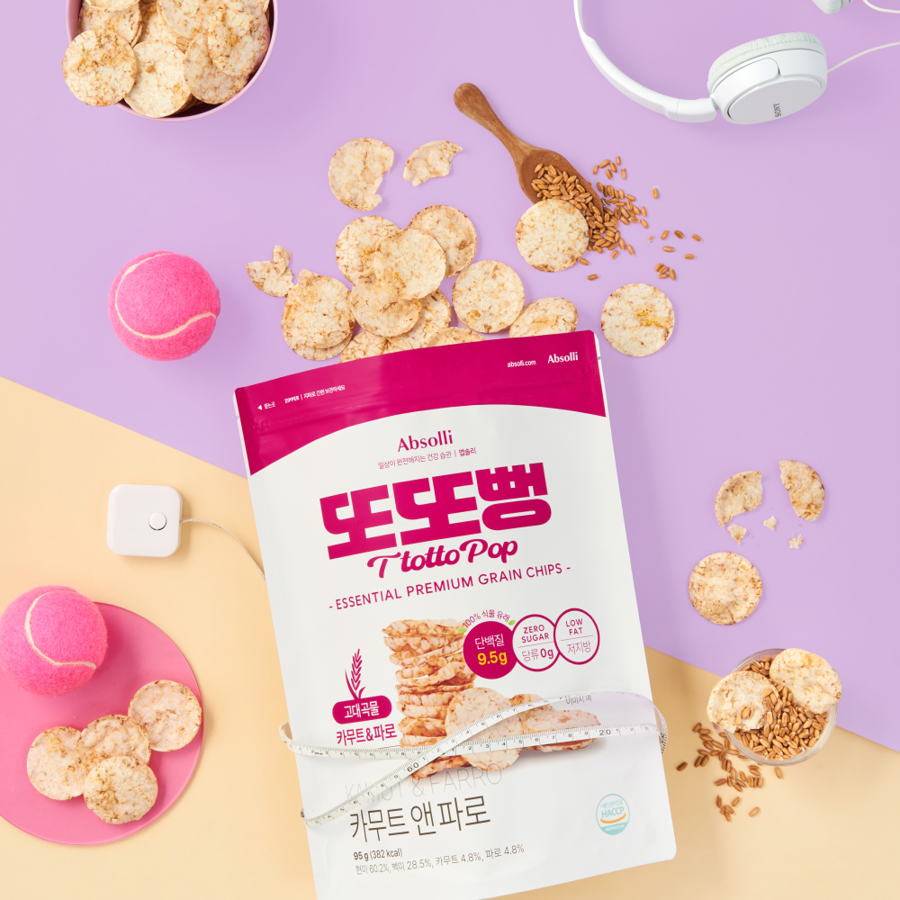 또또뻥 카무트 앤 파로 뻥튀기 95g