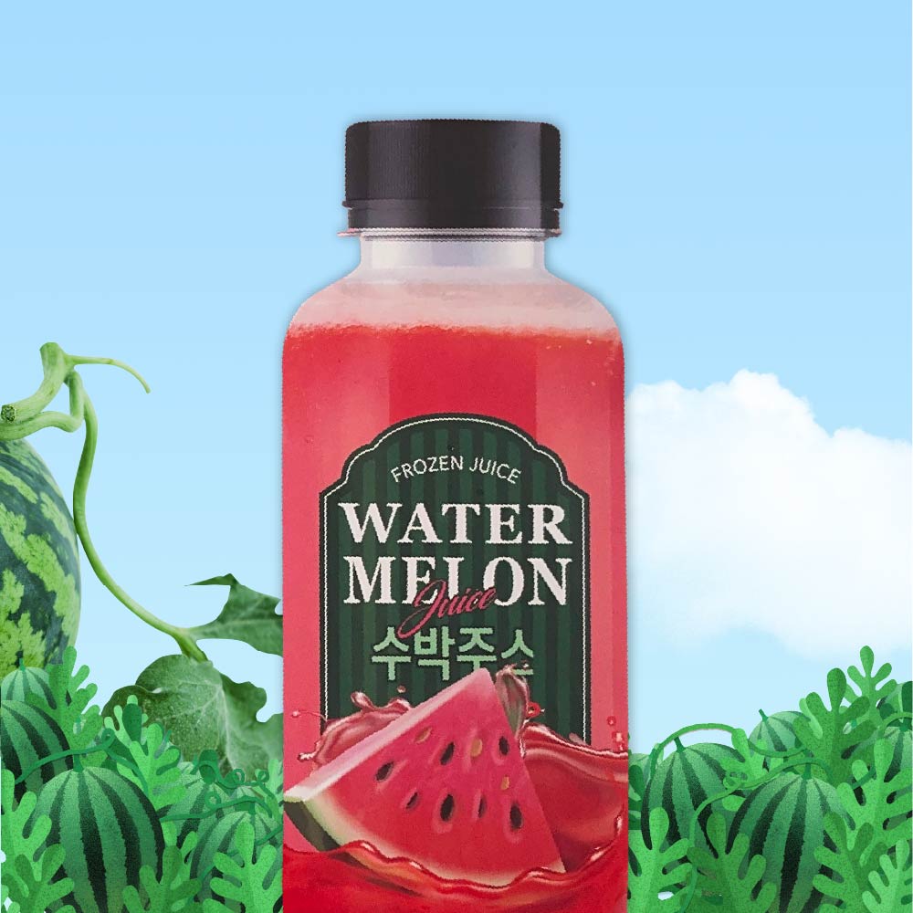 [수박100%] 첨가물 없는 HPP 생 수박주스 8개입(330ml x 8개)