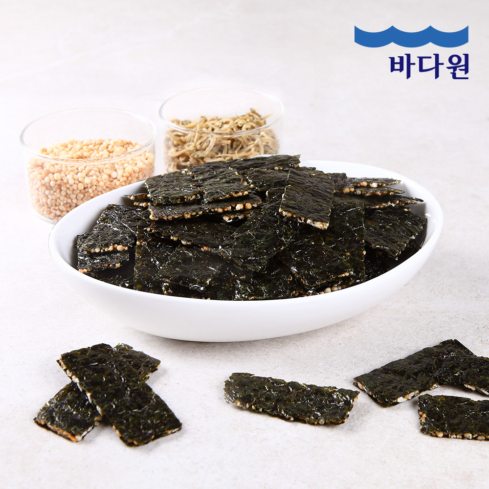 [바다원] 한입만 현미 김스낵 25g