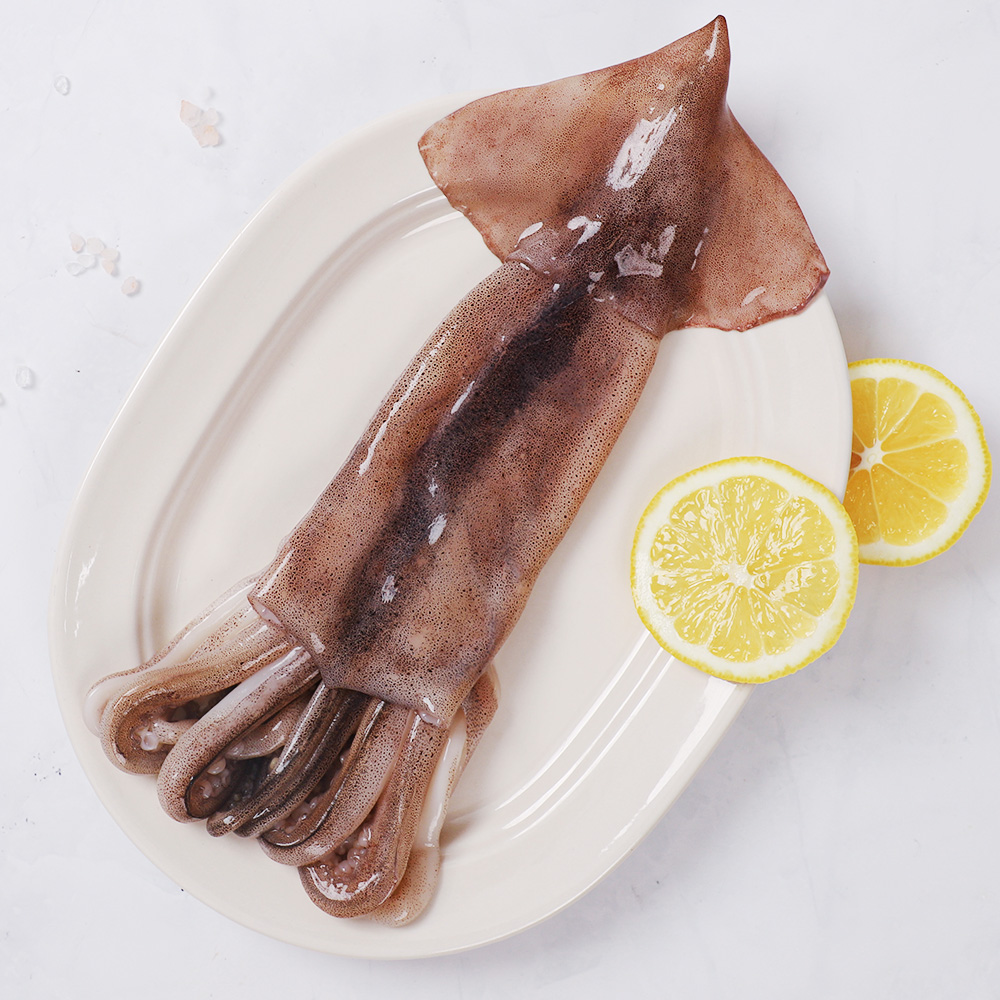 [강영수산]자연산손질오징어통오징어2미(270g)