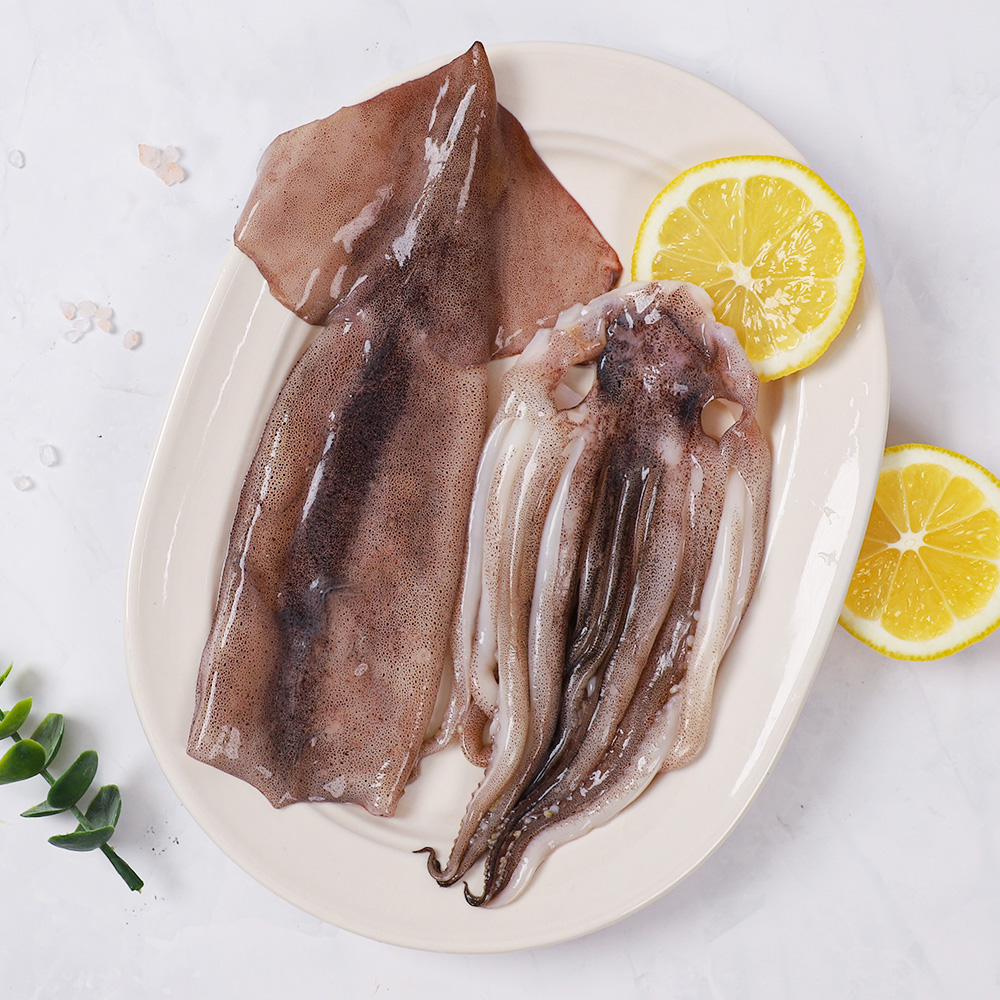 [강영수산]자연산손질오징어통오징어2미(270g)