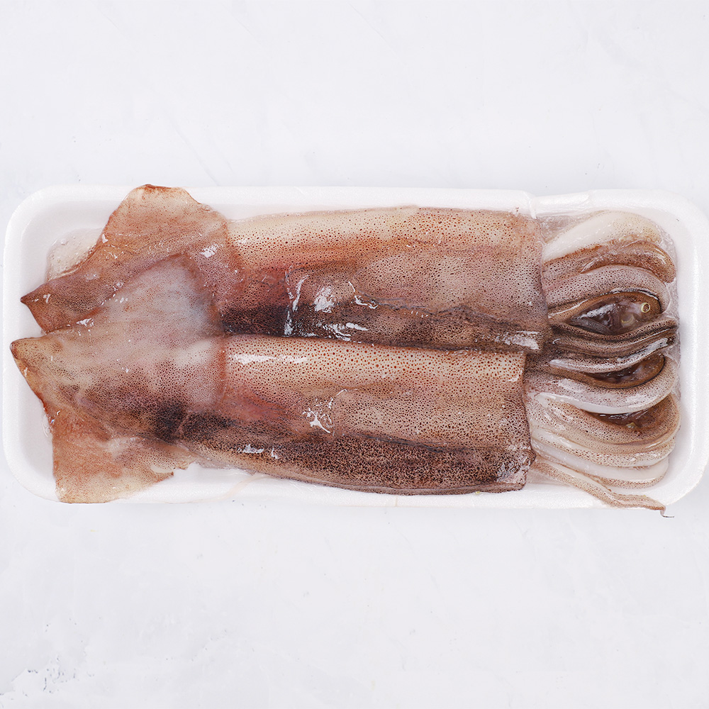 [강영수산]자연산손질오징어통오징어2미(270g)