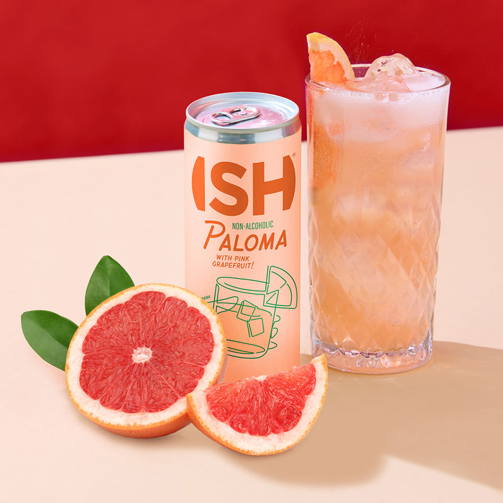 ISH 아이에스에이치 250ml 무알콜 캔 칵테일 팔로마