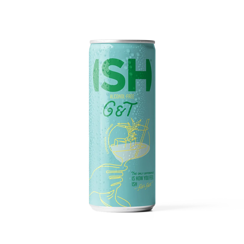 ISH 아이에스에이치 250ml 무알콜 캔 칵테일 진토닉 대표이미지 섬네일