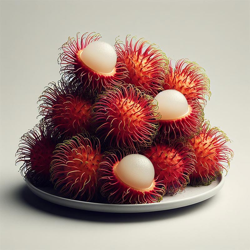 [재호식품] 냉동 람부탄 1kg