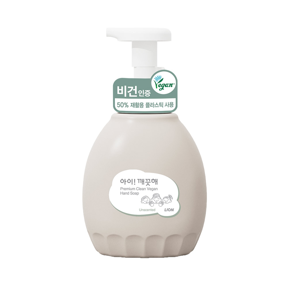 아이깨끗해 프리미엄 비건 핸드워시 450ml용기 x 1개 (옵션선택) 대표이미지 섬네일