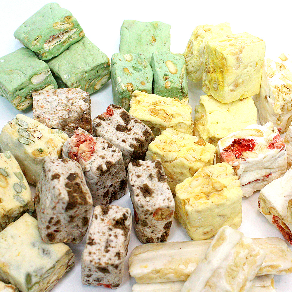 넛두리 쫀득쿠키 마시멜로우 디저트 100g 딸기 초코딸기 복숭아 인절미 말차무화과 땅콩누가 6가지맛 꾸덕쿠키 크래커 대표이미지 섬네일